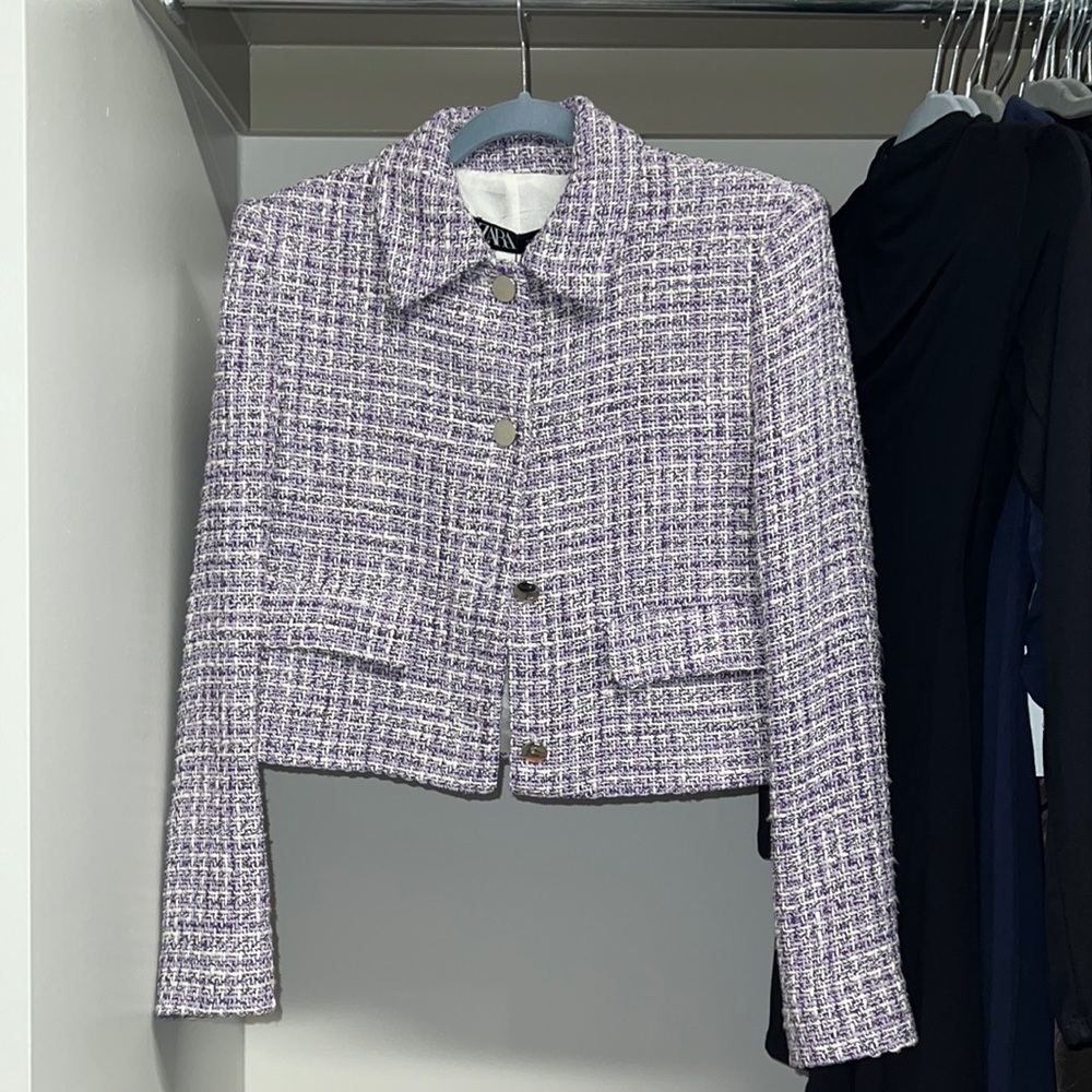 Zara Tweed Jacket | Size S | NWT 🚀💞
